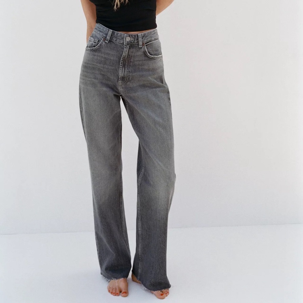 ZARA Classic Gray Women's Jeans